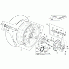 Shiver 750 GT Заднее колесо