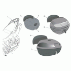 Pegaso Strada-Trail 650 IE Acc.-top / cases, side cases ii