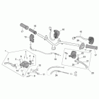 Scarabeo 100 4T E3 Трост дроселя