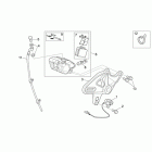 RS 125 Задний суппорт тормозной