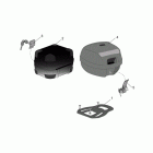 Scarabeo 50 2T E2 (Piaggio Engine) Дооснащение -  кофры боковые и верхний