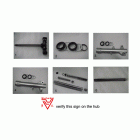 Scarabeo 300 Light E3 Ming xing fron fork