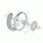 RX-SX 125 Переднее колесо