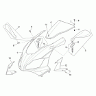 RS 50 Передний корпус - облицовка 1