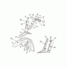 RXV-SXV 450-550 Pikes Peak Передний корпус - облицовка 1