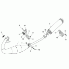 RS 125 Глушитель