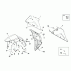RS 50 Передний корпус - облицовка 2