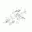 RS 125 Центральная подножка