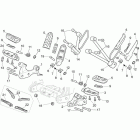 Pegaso Strada-Trail 650 IE Подножки