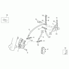 Scarabeo 300 Light E3 Передний тормозной суппорт