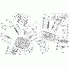 RSV 1000 4V SBK-FACT Головка цилиндров и клапона