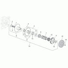 Scarabeo 50 4T 4V E2 Сцепление