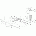 Scarabeo 50 2T E2 (Piaggio Engine) Задний амортизатор