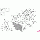 RSV 1000 4V SBK-FACT Система охлаждения