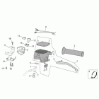 Scarabeo 300 Light E3 Рулевые переключатели ,левые