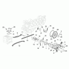 Scarabeo 100 4T E3 Масляный насос