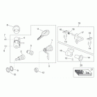 Scarabeo 50 4T 4V E2 Наклейки - комплект замков