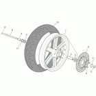 Sport City Cube 250-300 IE E3 Переднее колесо