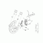 Pegaso Strada-Trail 650 IE Front brake caliper iii