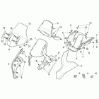 Pegaso Strada-Trail 650 IE Передний корпус - облицовка 1