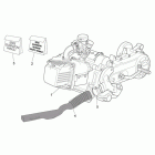 Scarabeo 100 4T E3 Двигатель