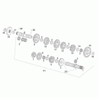 RS 125 Трансмиссия