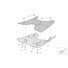 Scarabeo 50 2T E2 (Piaggio Engine) Central body ii - panel