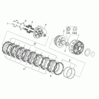 Shiver 750 GT Сцепление 2