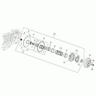 Scarabeo 300 Light E3 Сцепление