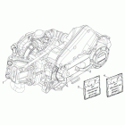 Scarabeo 50 4T 4V E2 Двигатель