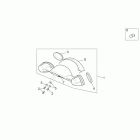 Scarabeo 50 4T 4V E2 Задний фонарь