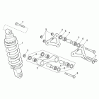 Pegaso Strada-Trail 650 IE Задний амортизатор