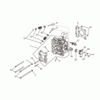 Scarabeo 125-200 IE Light Головка цилиндра