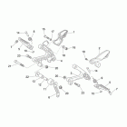 RS 125 Front footrests