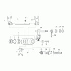 RX-SX 125 Рычаги переключения передач