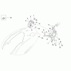 Mojito 125 E3 Rear body - plate holder