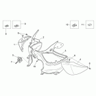 Mojito Custom 50 2T (Piaggio Engine) Задняя часть кузова 1