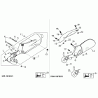 Mojito Custom 50 2T (Piaggio Engine) Глушитель