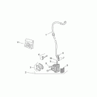 SR 50 H2O (IE+Carb.) Передний тормозной суппорт