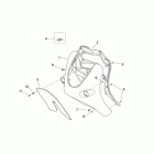 Mojito Custom 50 2T (Piaggio Engine) Передний корпус - облицовка 2