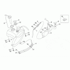 Sonic 50 H2O Масляный и топливный бак