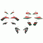 RXV-SXV 450-550 Central body decals