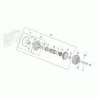 Atlantic 400-500 Sprint Pulley assy., driven