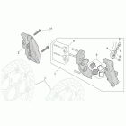 RSV 1000 Суппорт передний тормозной 2