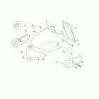 Mojito 125 E3 Переднее крыло