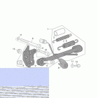 RSV 1000 Центральная подножка