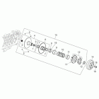 Scarabeo 250 Light E3 Сцепление