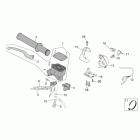 Scarabeo 250 Light E3 Рулевые переключатели,правые