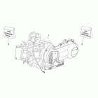 Scarabeo 250 Light E3 Двигатель