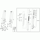 NA 850 Mana Передняя вилка